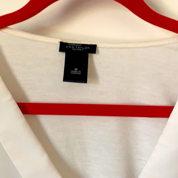 Ann Taylor white blouse - Picture 2 of 2